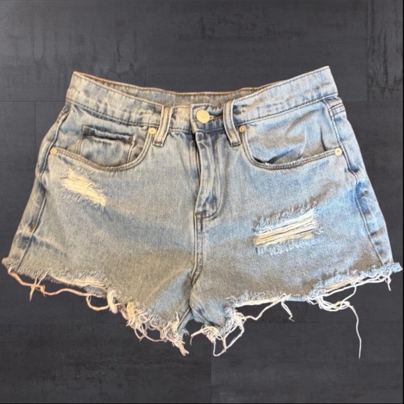 Blank NYC Pants - BLANKNYC “The Barrow” Denim Distressed Women Shorts